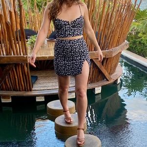 Planet Blue Floral Set Size XS/Small.